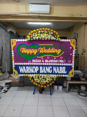 Papan Bunga di Srengseng Sawah