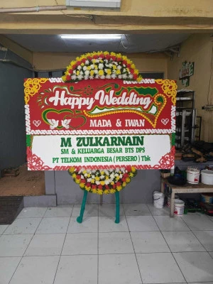 Papan Bunga di Srengseng Sawah