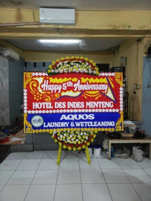 Papan Bunga di Srengseng Sawah