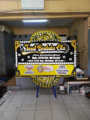 Papan Bunga di Srengseng Sawah